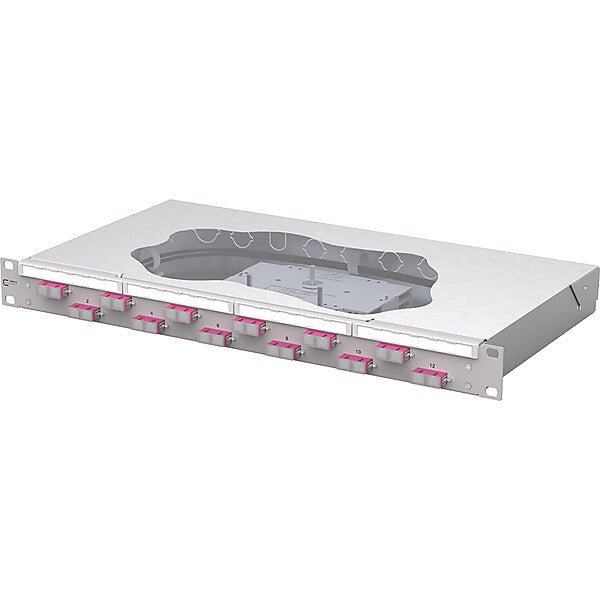 METZ CONNECT Patchfeld splice 12xSC-D OM4 150457BB12-F